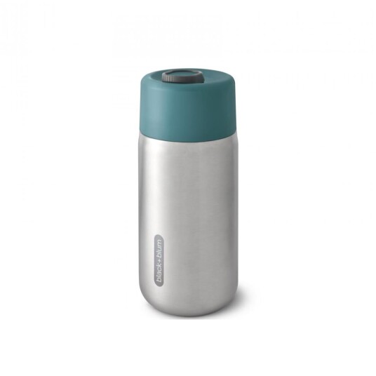 Black+Blum  Insulated Travel Cup Stainless Steel, Steel-Ocean, 340 ML