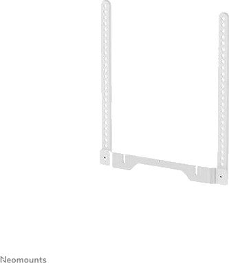 Neomounts AV35-724WH1 mounting kit - for sound bar - easy installation - white - Max 2 kg - recommended for 75"