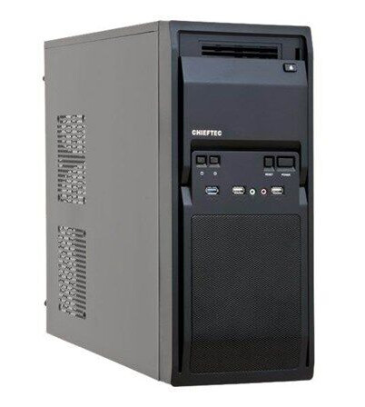 Chieftec LG-01B Midi Tower Kabinett ATX Svart