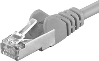 Premiumcord Sp6alsoh002 0,25 M Cat6a Sf/Utp S-Ftp Rj-45 Rj-45 Grå