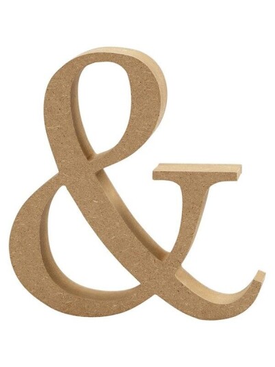 Creativ Company Symbol & MDF 8cm 1pc.
