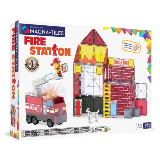 Magna-Tiles Fire Station 50 pcs Magna-Tiles Fire Station 50 pcs