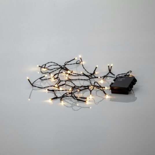 Smartsaker Batteridrevet lysslynge med LED 40 lyspærer