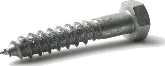 Stafa 0201100002 Sekskantreskrue 6 mm T6S, Fzv Din 571 6 X 25 mm, 200-Pakk