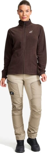 Revolutionrace Hiker Full zip Fleece Dame Delicate Blue M Dame Overdeler Fleece & midlayers