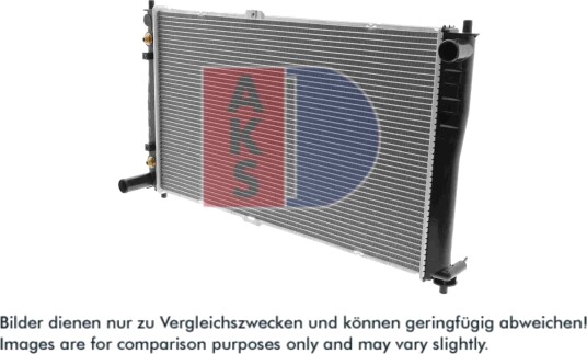 AKS DASIS 510100N Radiator motorkjøling