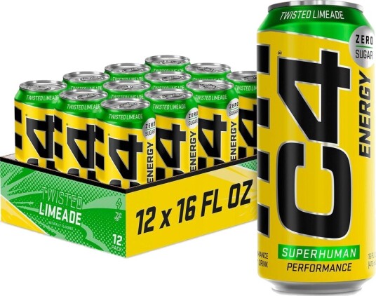 Cellucor C4 twisted limeade energidrikk 500 ml Cellucor C4 twisted limeade energidrikk 500 ml
