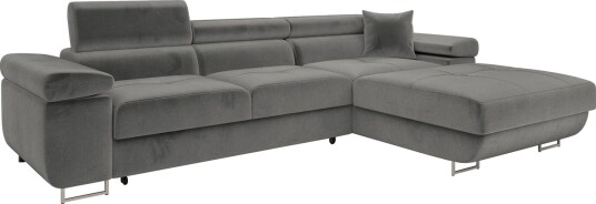 Gabina Sofa med Divan 3 seter Grå