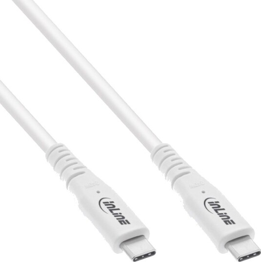 Inline 35906W 0,5 M Usb C Usb C Usb4 Gen 3X2 40000 Mbit/S Hvit