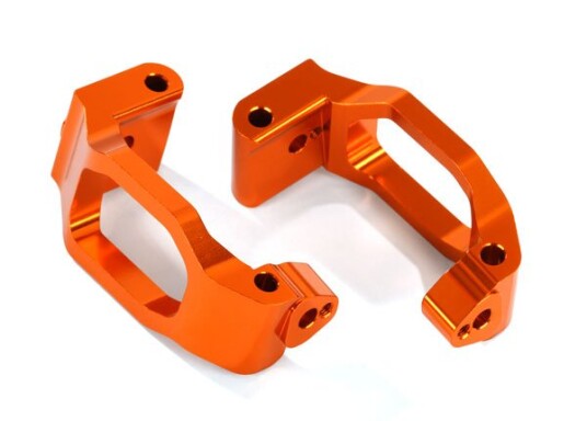 Traxxas 8932A Caster Blocks Alu Orange Pair Maxx Traxxas 8932A Caster Blocks Alu Orange Pair Maxx