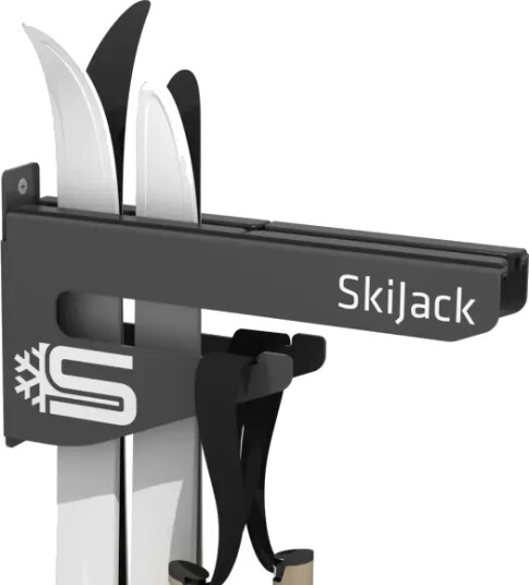 SkiJack Grey Skidhållare Vägg