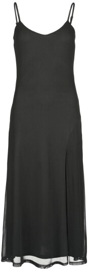 Banned Alternative Lang kjole Araxiel mesh kjole XS til 4XL Damer svart