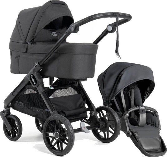 Emmaljunga Sento Max Flat Urban Graphite Komplett Barnevogn