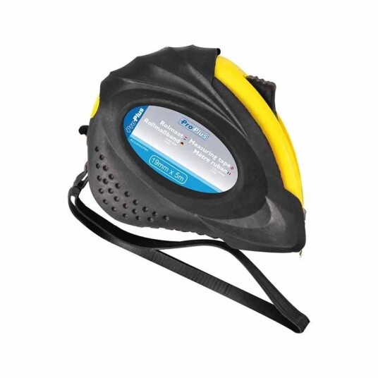 ProPlus Målebånd 19mm x 5m Svart
