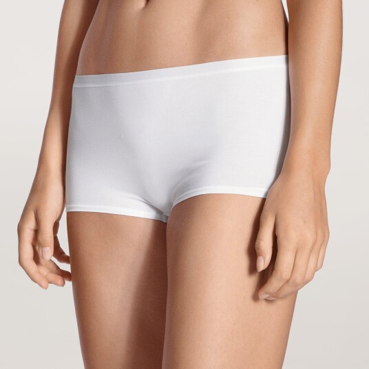 Calida Truser Natural Comfort Panty Hvit bomull X-Small Dame Calida Truser Natural Comfort Panty Hvit bomull X-Small Dame