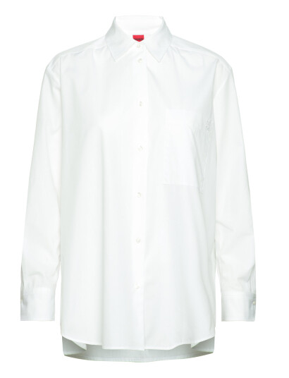 HUGO The Oversize Shirt   White   34