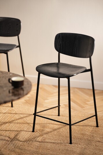Jotex Barstol 2pakke Svart ek MORRELL 2198570030