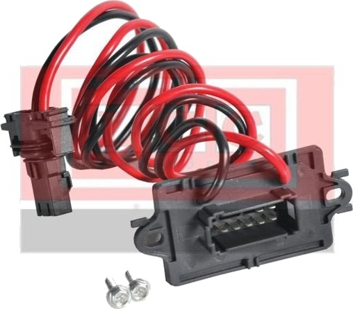 Motstand, kupévifte LCC TR1101