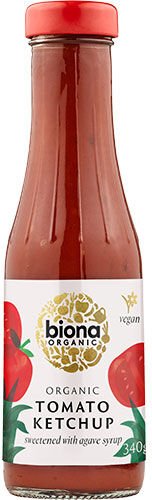 Biona Ketchup Søtet Med Agave Øko 340 g Biona Ketchup Søtet Med Agave Øko 340 g