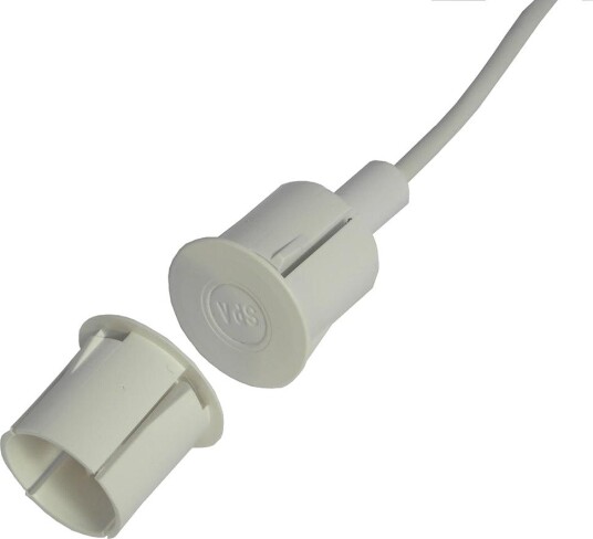 Alarmtech Sensor Høysikkerhetskontakt 23 mm Innebygd 5 m Kabel