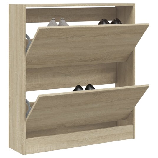  Skoskap sonoma eik 80x21x87,5 cm konstruert tre 8721012381551