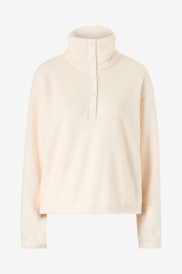 Aim'n Pullover Polar Fleece Long Sleeve Hvit