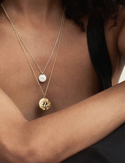Kalevala Amulet Pendant Kalevala Bear   Gold   