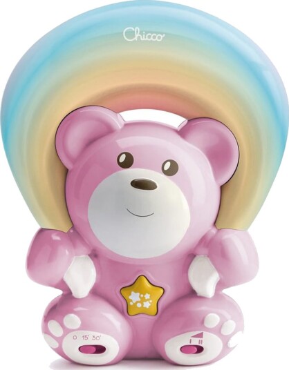 Chicco Regnbue bjørn rosa 300 00010474100000
