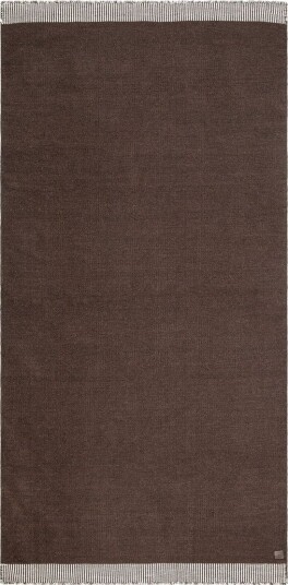 Vaxholm Ullteppe 75x230 cm Oval - Brun