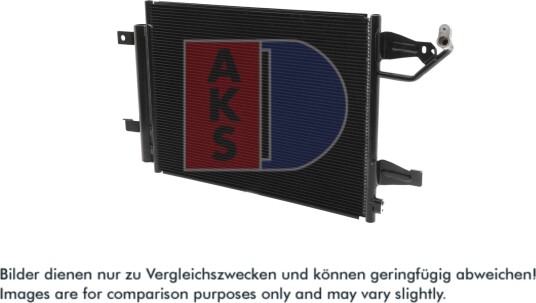 Kondensator, klimaanlegg AKS DASIS 142023N Kondensator, klimaanlegg AKS DASIS 142023N