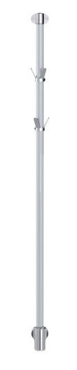 Pax Limbo håndkletørker, 75x1399 mm, hvit