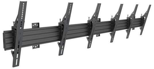 Multibrackets Pro MBW3U Veggmonteringssett for 3 Skjermer - Svart Multibrackets Pro MBW3U Veggmonteringssett for 3 Skjermer - Svart