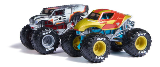 Monster Jam 1:64 Marvel 2-Pack - Iron War Machine