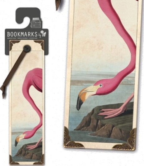 Vintage Bookmarks - Flamingo
