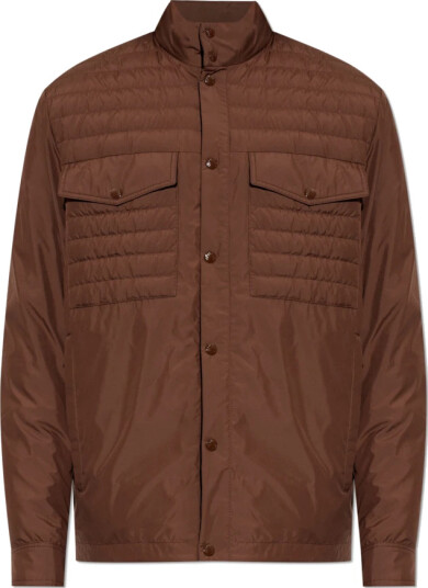 Moncler Herre Jakker Brun L,