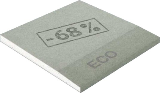 Norgips Gipsplate Std Eco 1200x2700x12,5