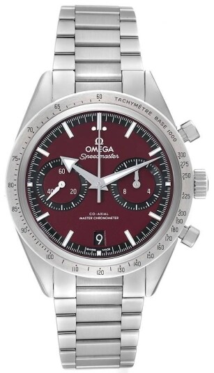 Omega Herreklokke 332.10.41.51.11.001 Speedmaster 57 Rød/Stål