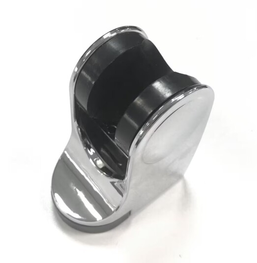Justerbar forkrommet sølvholder for dusjhode Concealed punch bracket S