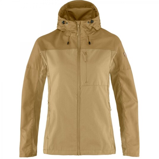 Fjellreven  Abisko Midsummer Jacket W Dame 196-232 Dune Beige-Buckwheat Brown L