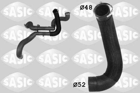 SASIC 3330031 Ladeluftslange SASIC 3330031 Ladeluftslange