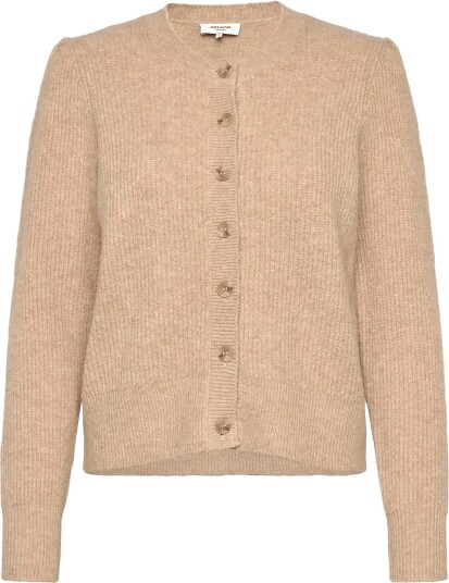 Rosemunde Rwtinker Wool Blend Ls Cardigan OAT MEAL MELANGE L