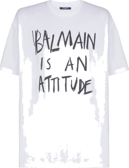Balmain Herre Topper Hvit M, Balmain Herre Topper Hvit M,