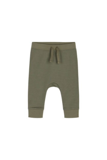 Hust & Claire Gaby ull/bambus bukse - khaki Hust & Claire Gaby ull/bambus bukse - khaki