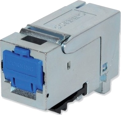 Corning Caxxsm 00104 C001 Flat Blå Sølv Rj 45 Rj 45 Hunkjønn Cat6a