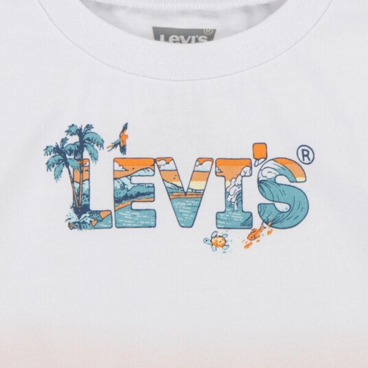 Levis Shorts Sett Sugar Bright White (80 / 1 år)