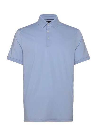Ralph Lauren Golf Tailored Fit Performance Polo Shirt - Blue - L