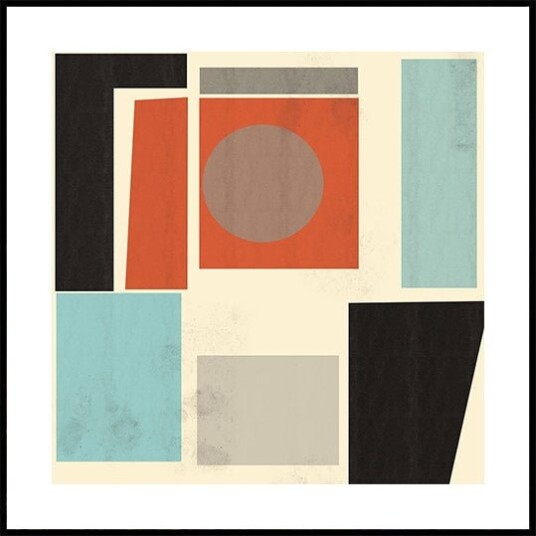 Geometric Harmony Plakat Plakat / 50x50cm