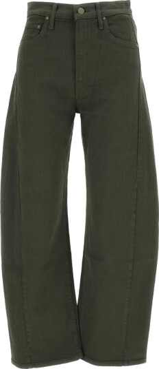 Mother Dame Jeans Grønn W26,