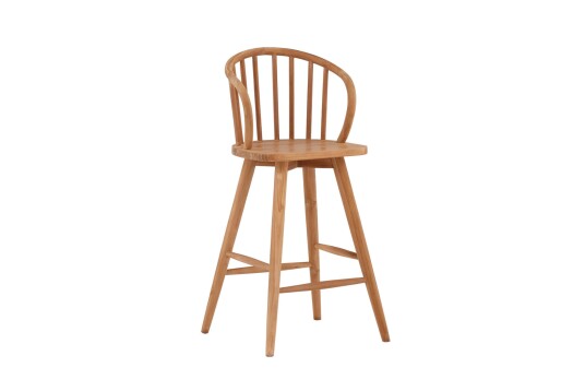 Venture Design Bullerbyggd barstol Teak Natur