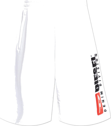 Diesel Herre Shorts Hvit S,